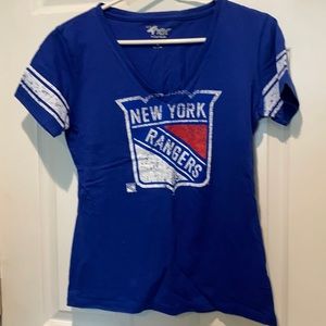 Ladies large new york ranger t shirt